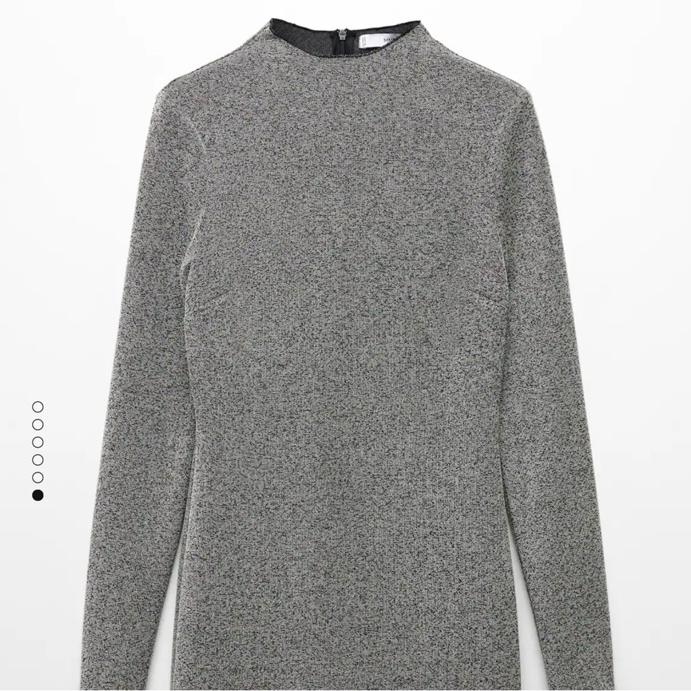 Mango Zip Knitted dress - Picture 6 of 8